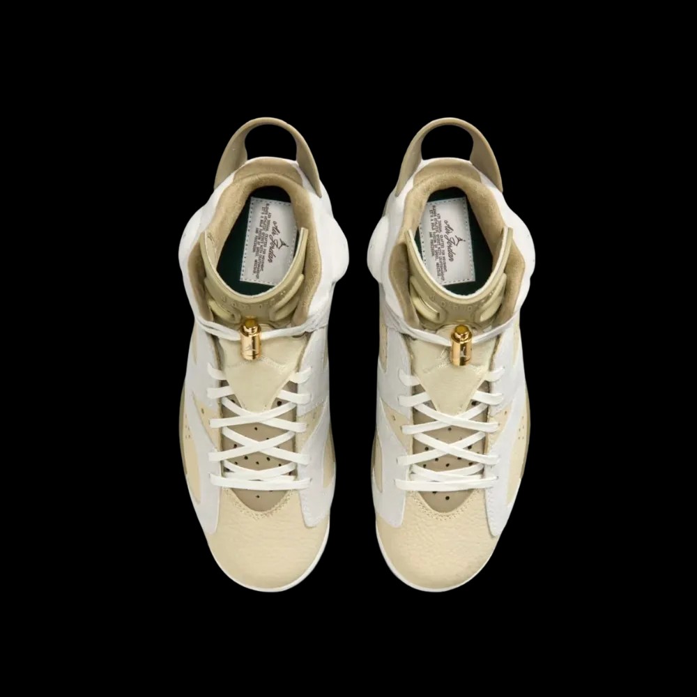 Air Jordan 6 Retro Low 'Sail Neutral Olive' - HypeFly India View 4