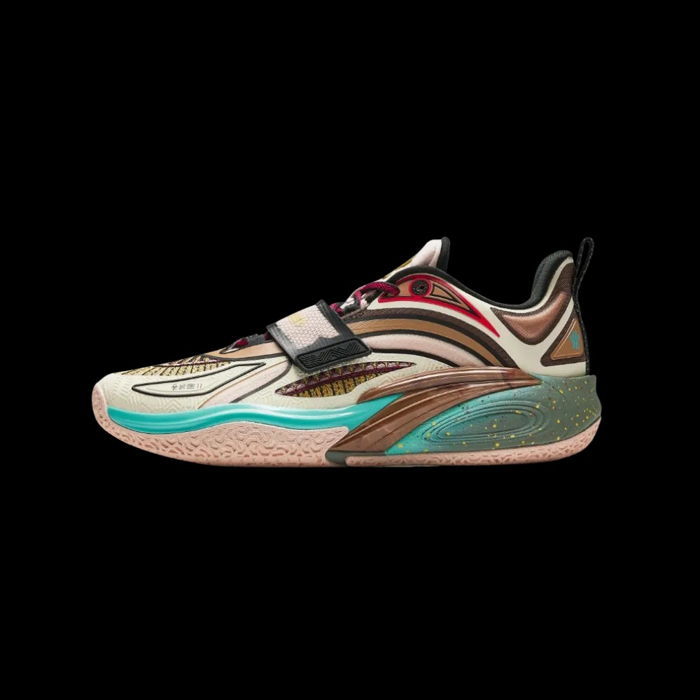 Anta KAI 1 “Embroidery” White/Pink/Black - HypeFly India View 2