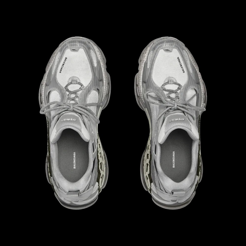 Balenciaga Triple S.2 Gradient Sneaker in Grey - HypeFly India View 2