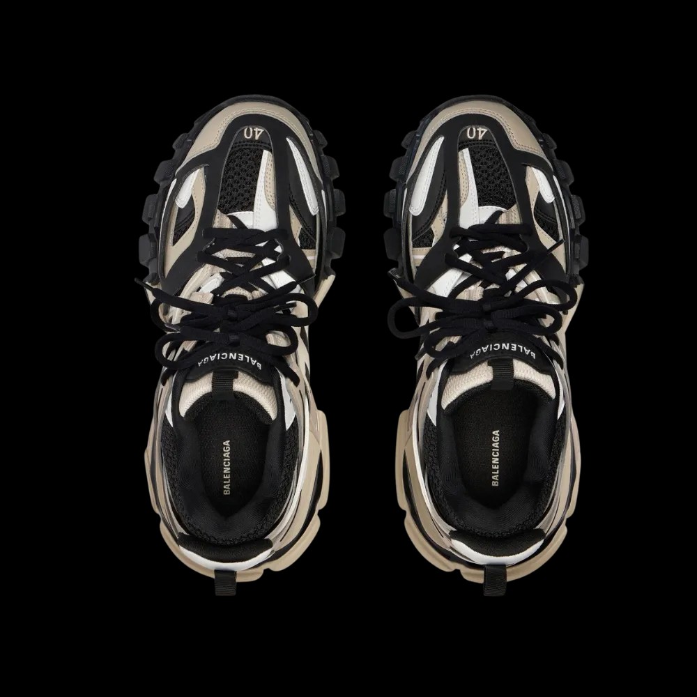 Balenciaga Track Sneaker In Beige - HypeFly India View 2