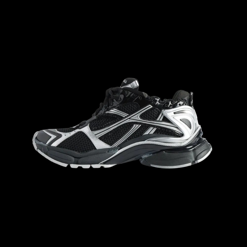 Balenciaga Runner Sneaker In Black - HypeFly India View 3