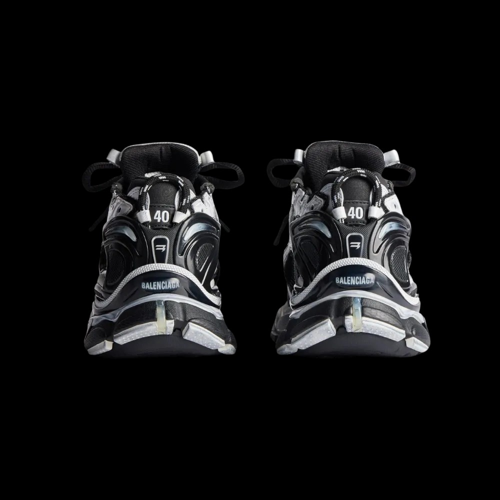 Balenciaga Runner Sneaker In White - HypeFly India View 4