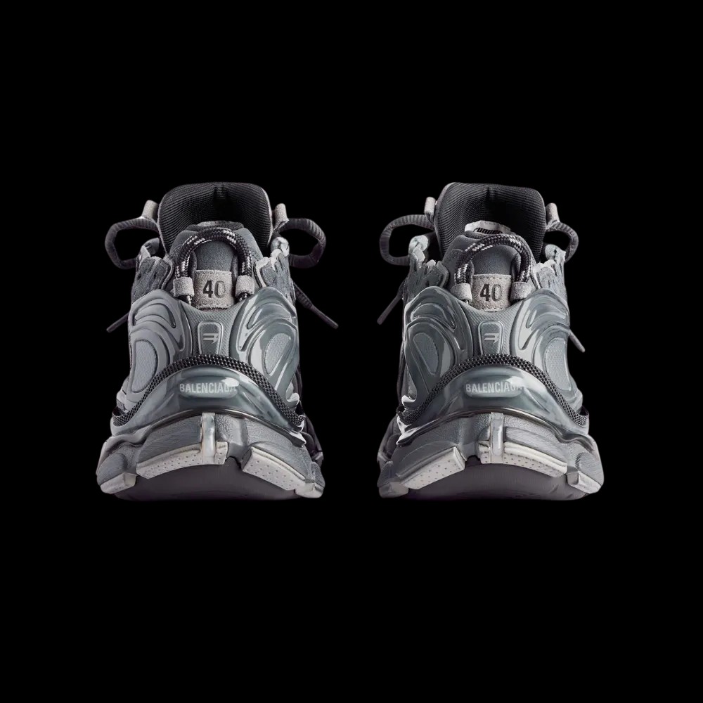 Balenciaga Runner Sneaker In Grey - HypeFly India View 2
