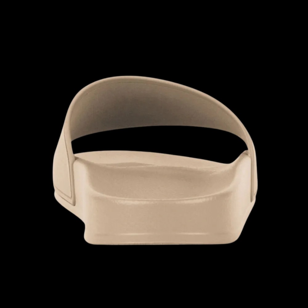 Balenciaga Pool Slide Sandal In Beige - HypeFly India View 4