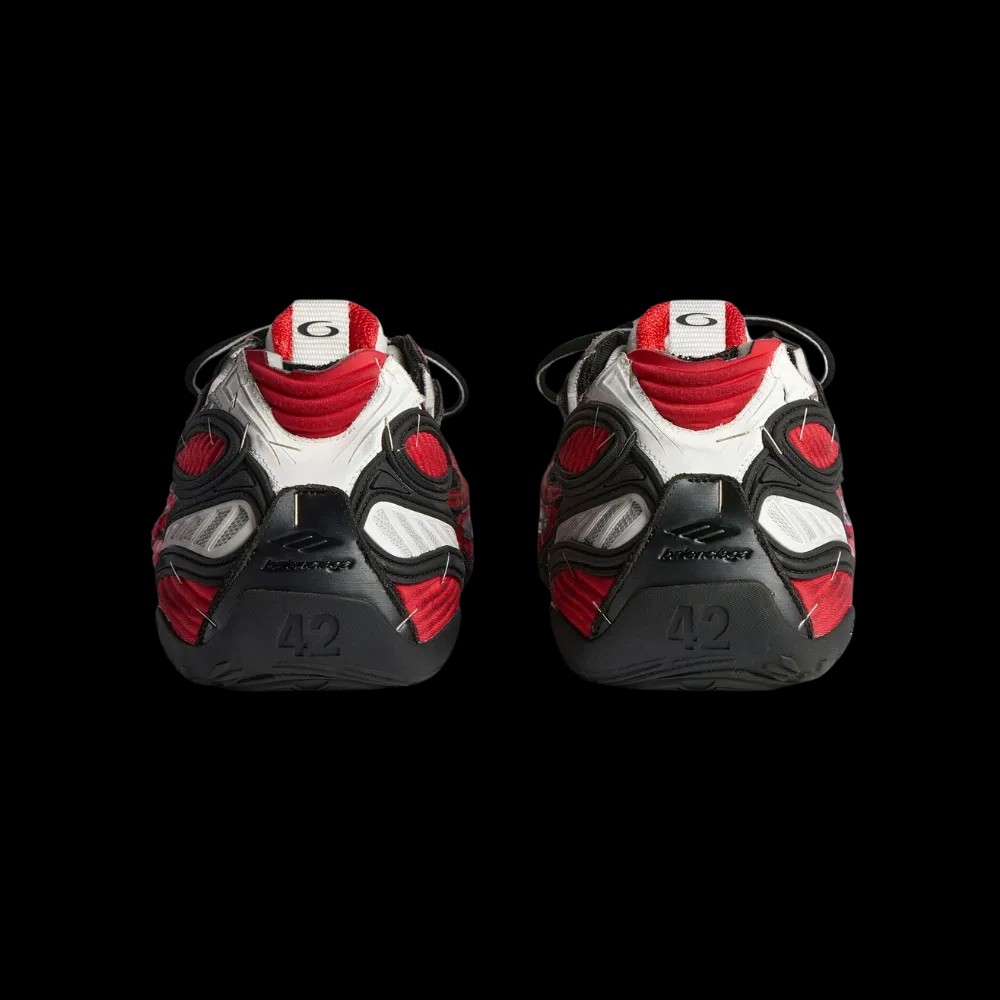 Balenciaga Soleless Sneaker In Red - HypeFly India View 2