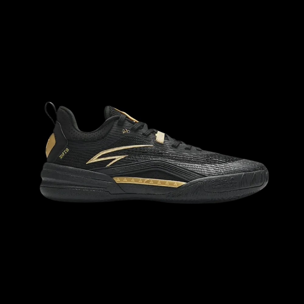 Anta KAI 1 Team Black/Gold - HypeFly India View 1