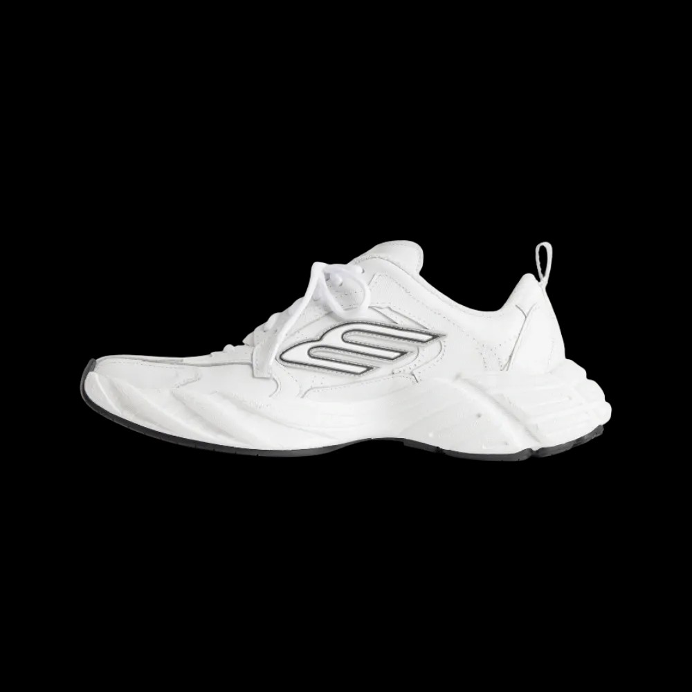 Balenciaga Monday Shoe In White - HypeFly India View 3