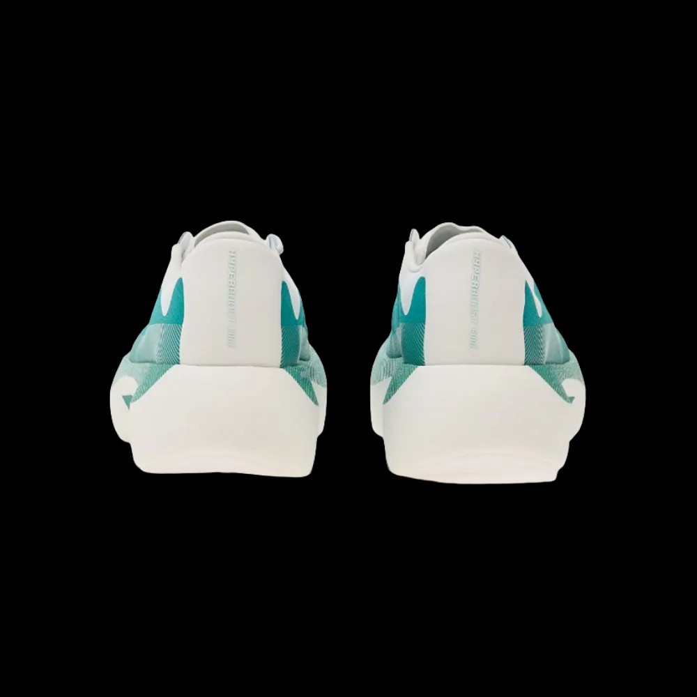 Adidas Hyper Boost Edge White EQT Green - HypeFly India View 4