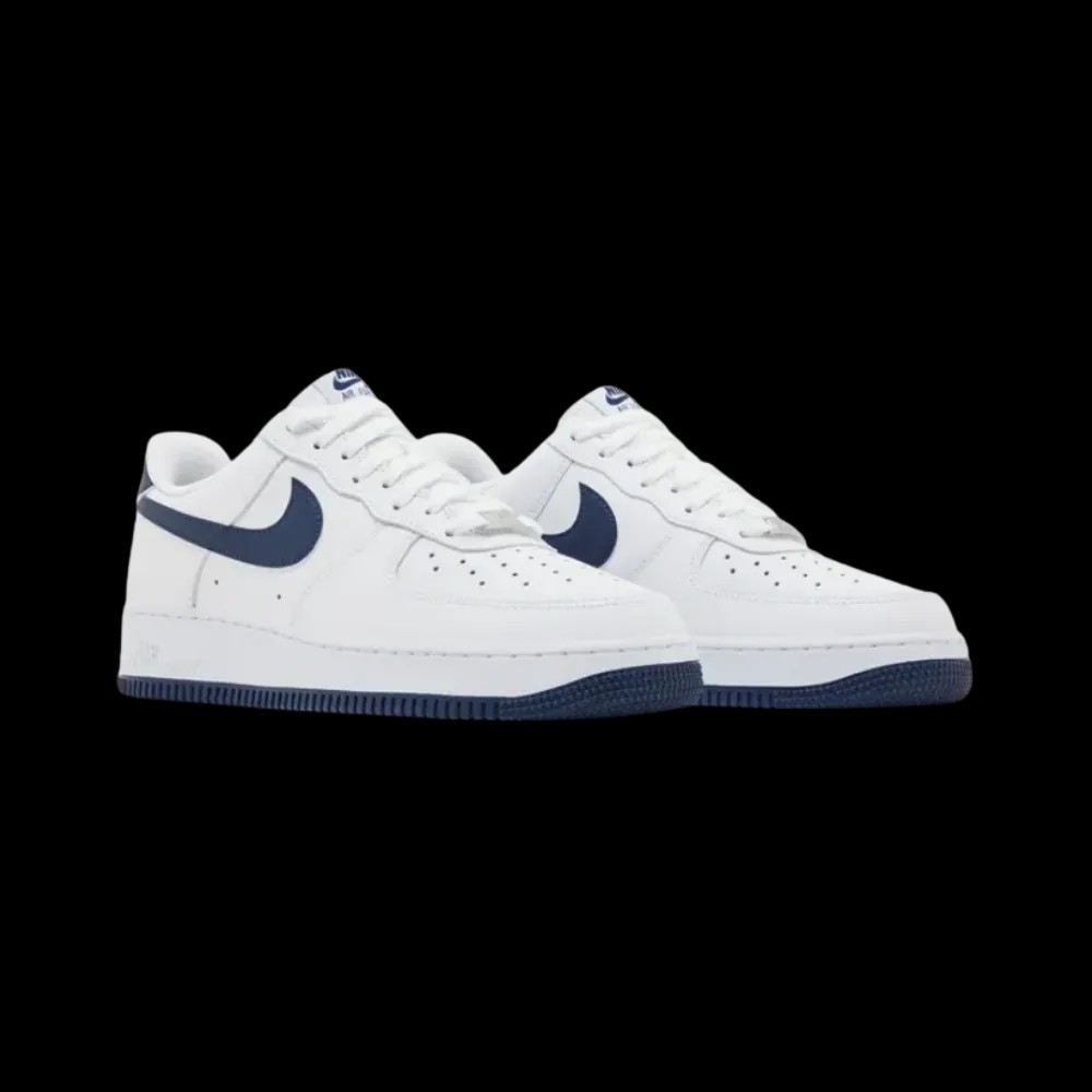 Nike Air Force 1 '07 'White Midnight Navy' - HypeFly India View 5