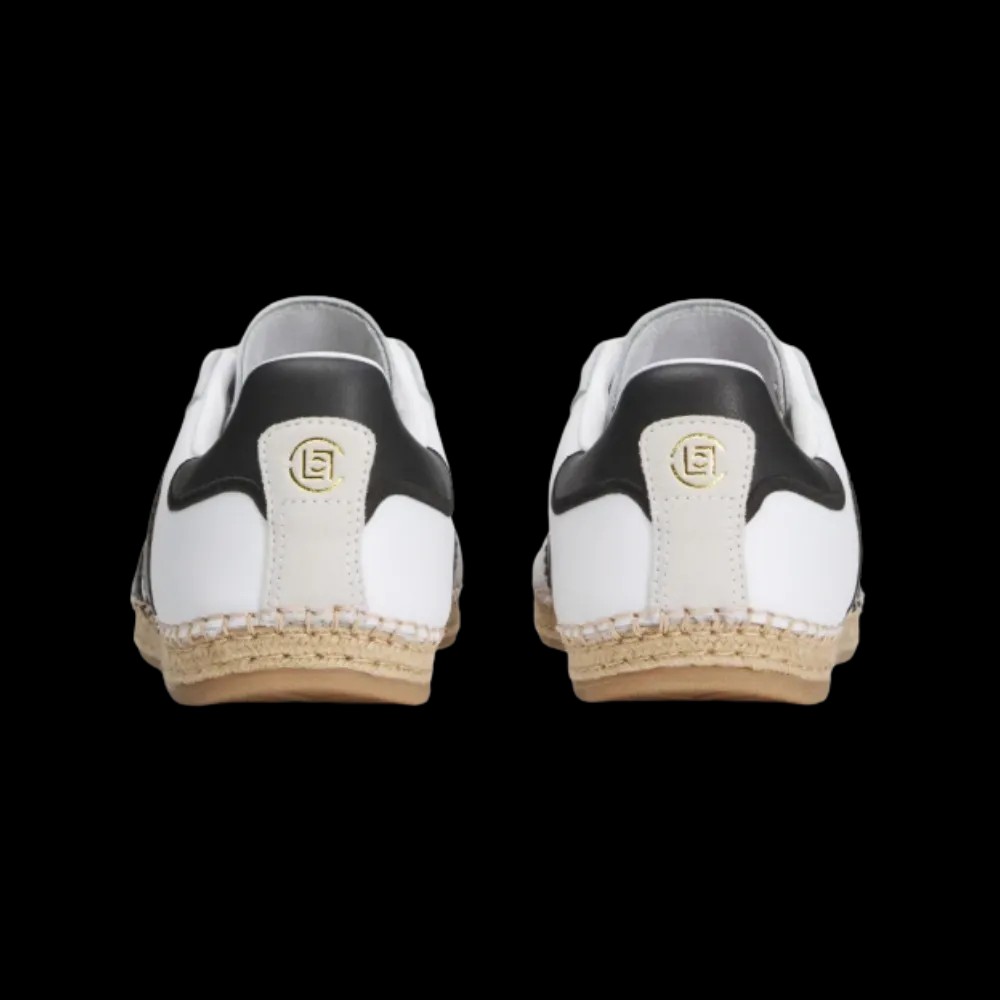 Clot x Adidas Samba Espadrille 'White Black' - HypeFly India View 2