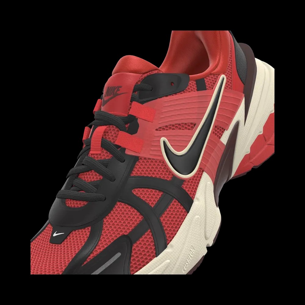Nike V2K Run By You Red - HypeFly India View 4