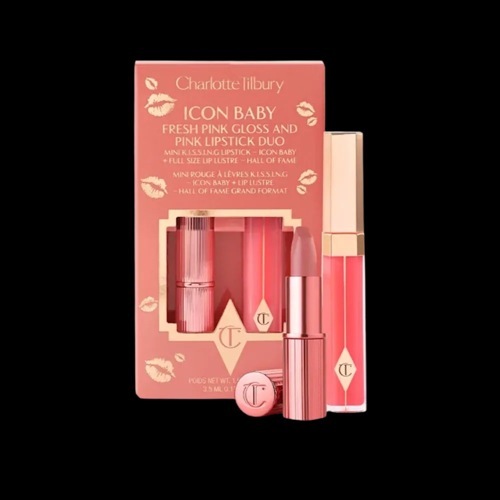 Charlotte Tilbury Gloss & Lipstick Duo Icon Baby - HypeFly India View 1