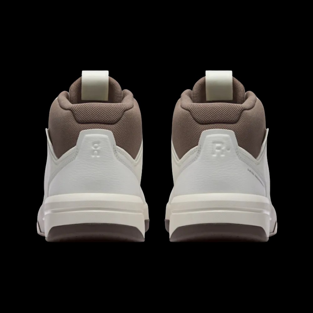 On Running The Roger Clubhouse Mid Ivory Ash - HypeFly India View 4