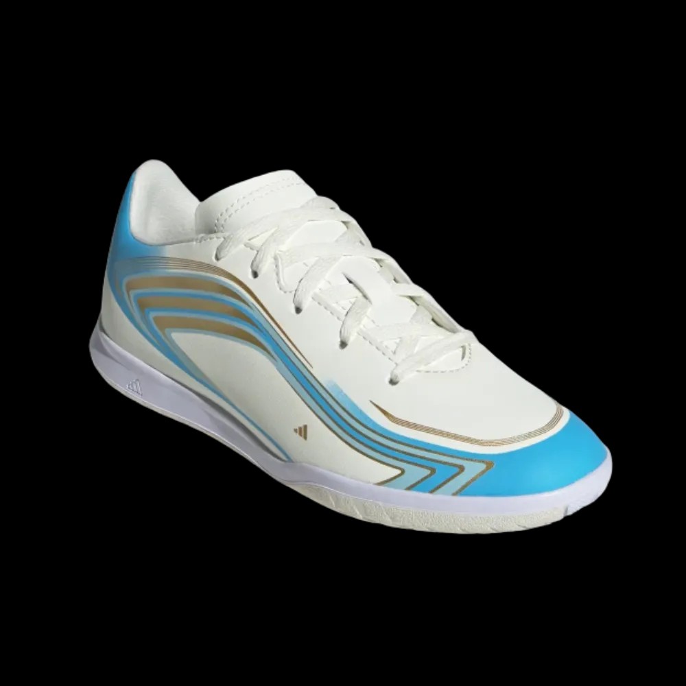 Adidas F50 Messi Club Indoor Soccer Icey Blue - HypeFly India View 5
