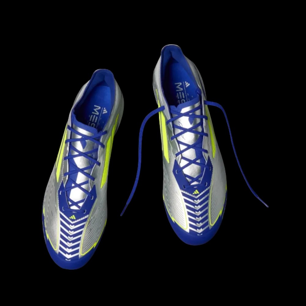 Adidas F50 Elite Messi Firm Ground Soccer Cleats Silver Metallic - HypeFly India View 5