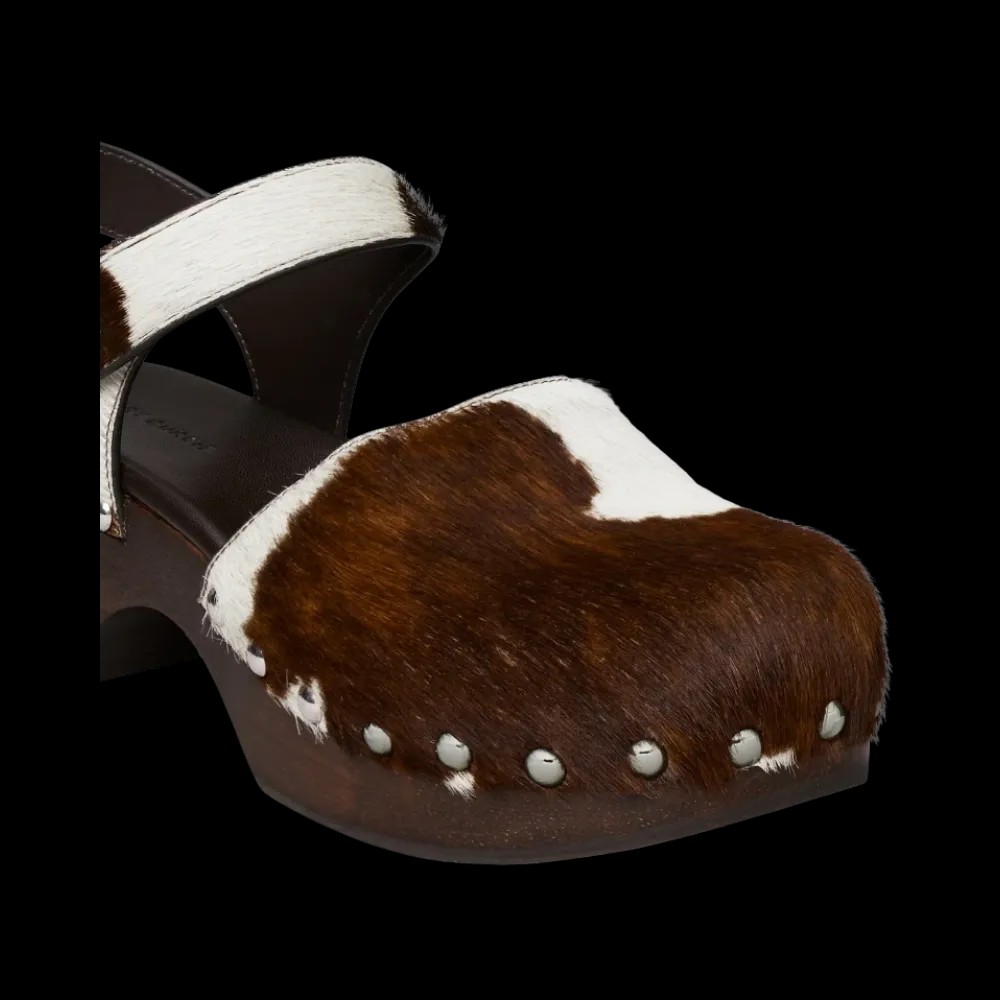 Tory Burch Turnlock Clog Mocha Brown - HypeFly India View 5