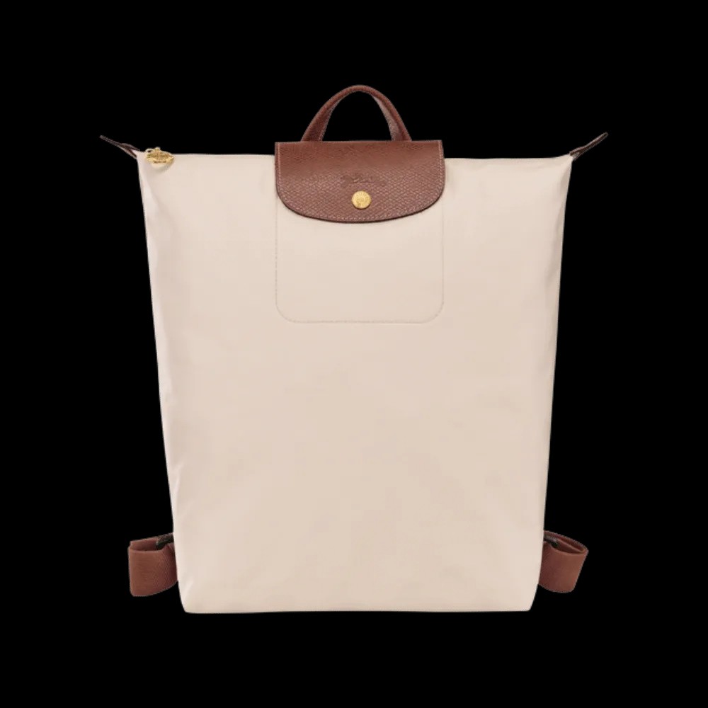 Longchamp Le Pliage Original M Backpack Paper - Recycled canvas - HypeFly India View 1
