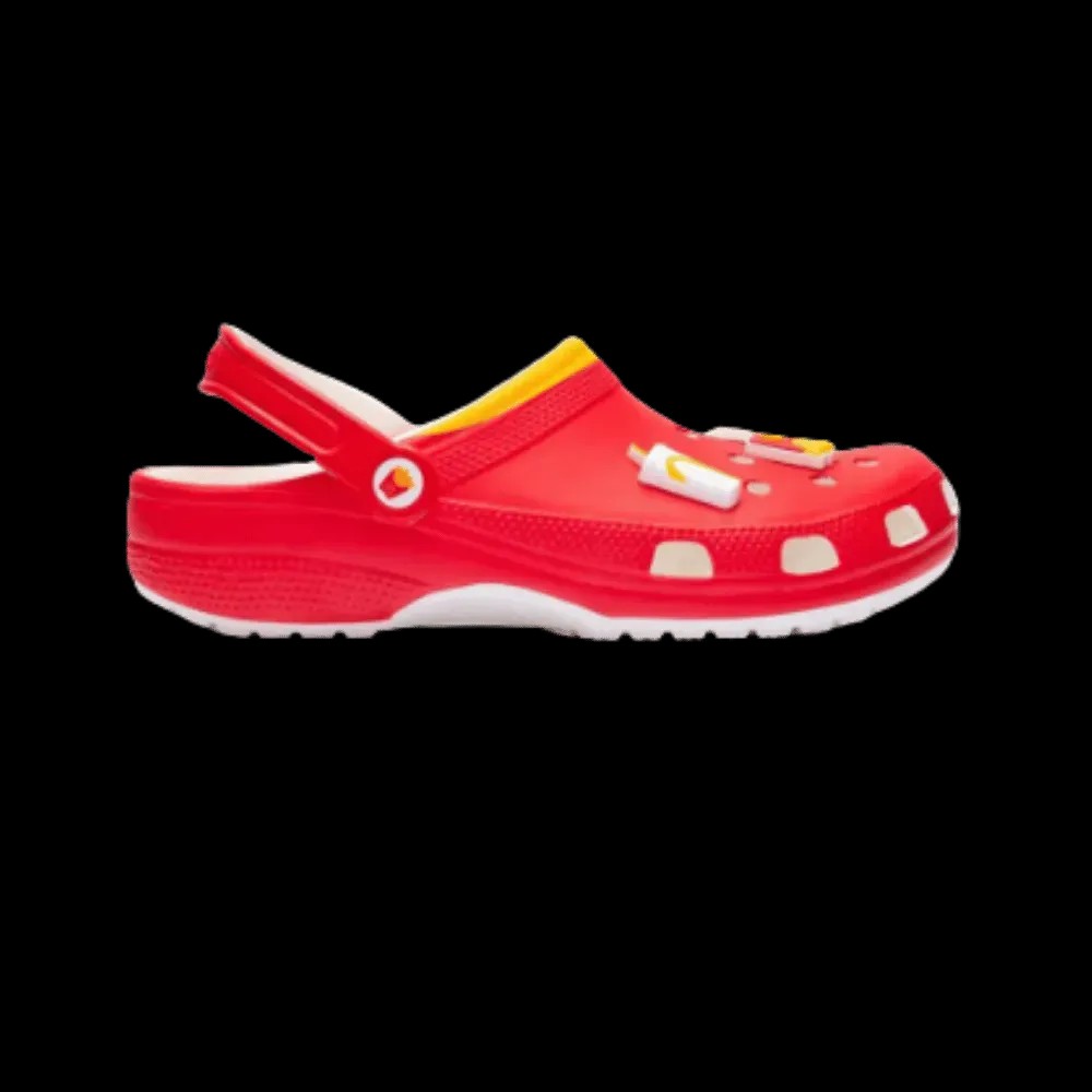 Crocs Classic Clog 'Ronald McDonald' x McDonald's - HypeFly India View 1