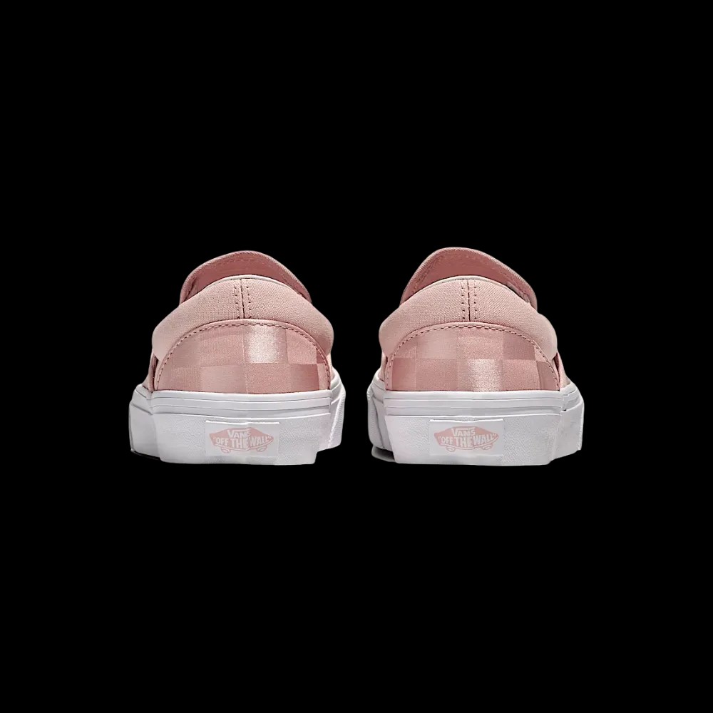 Vans Classic Slip-On Checkerboard Shoe Rose Pink - HypeFly India View 3