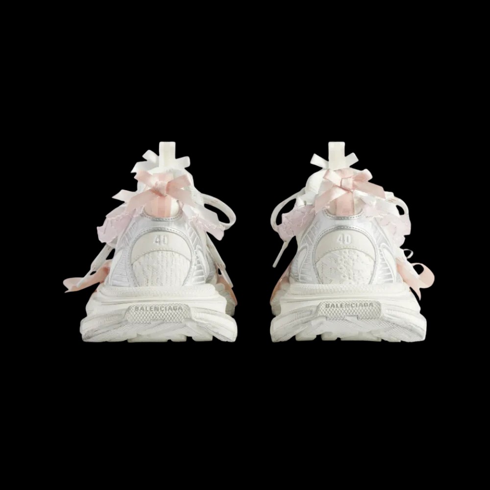 Balenciaga 3XL Lace Sneaker In Light Pink - HypeFly India View 2