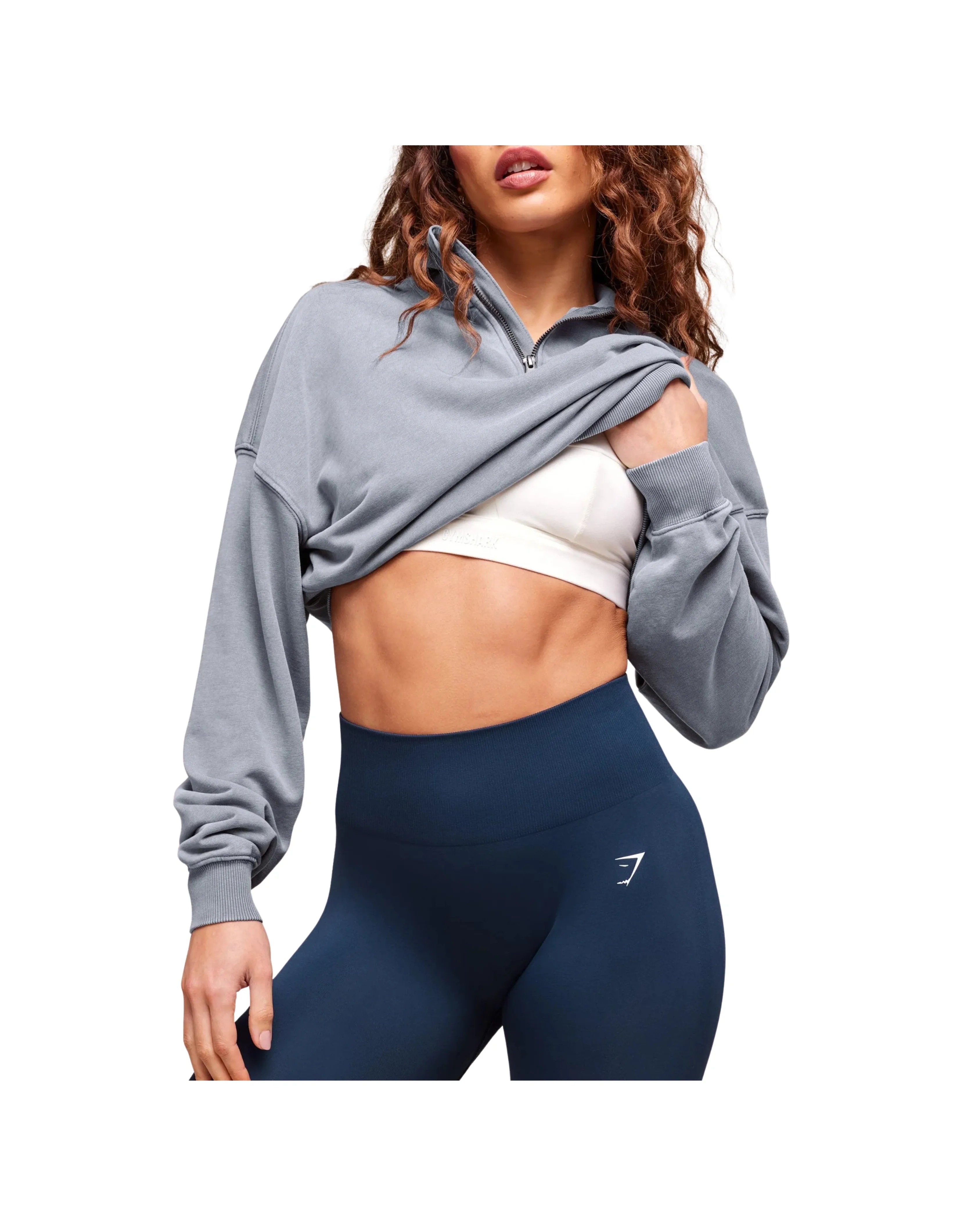 Gymshark Everyday Seamless Leggings Navy - HypeFly India View 5