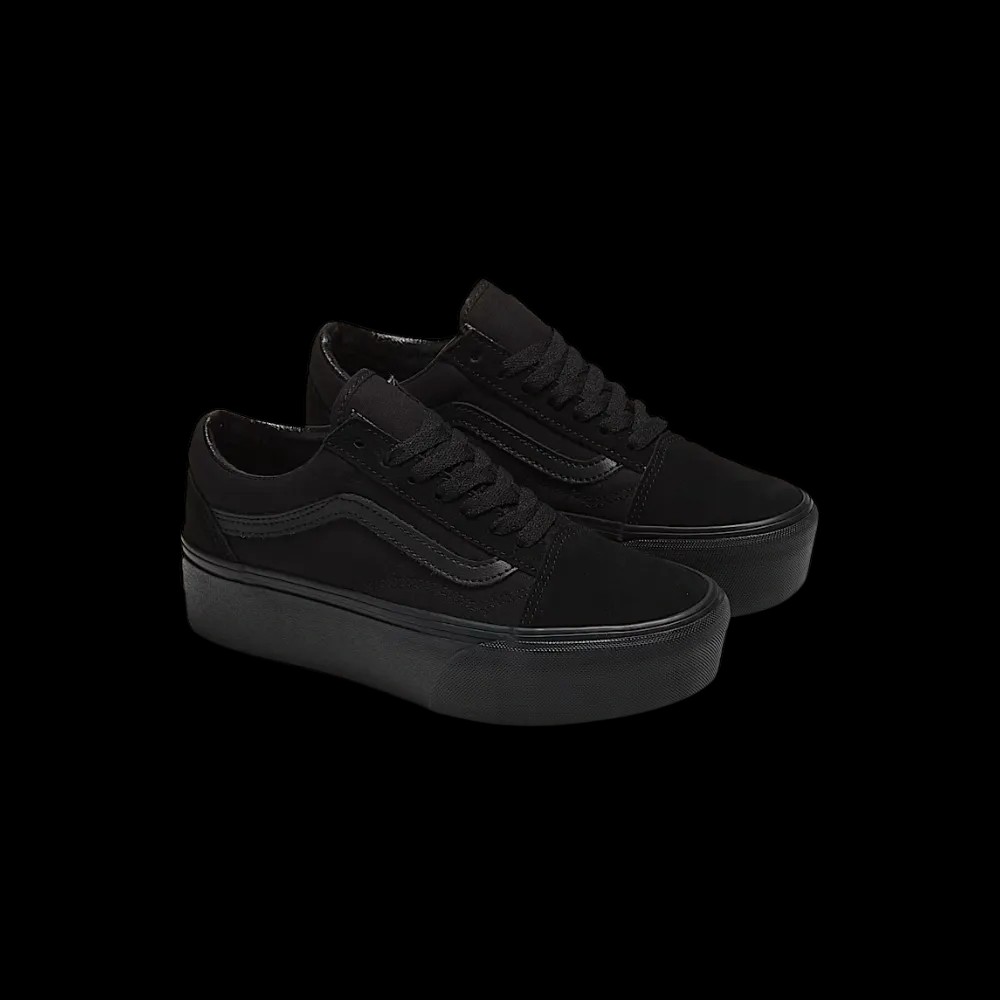 Vans Old Skool Platform Shoe Black - HypeFly India View 5