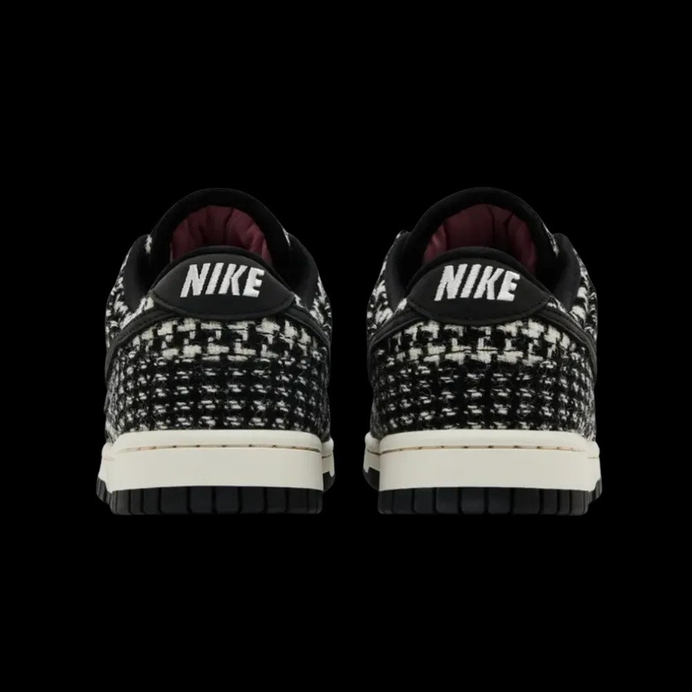 Nike Harris Tweed x Dunk Low 'Black Phantom' - HypeFly India View 4