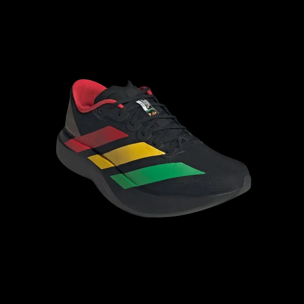 Bob Marley x Adidas Adizero Evo SL 'Black Red Yellow' - HypeFly India View 5