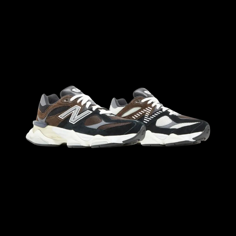 New Balance 9060 Brown Black - HypeFly India View 5