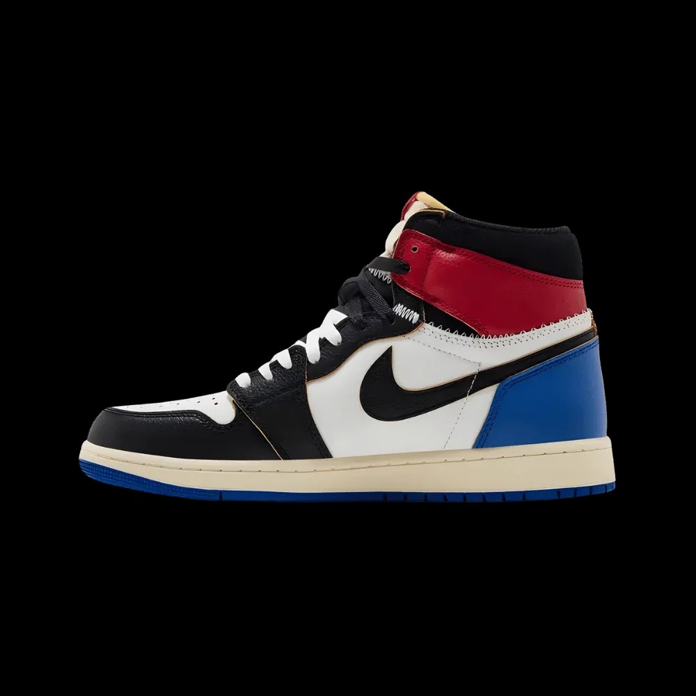 Fragment Design x Union LA x Air Jordan 1 Retro High OG 'Varsity Red' - HypeFly India View 2