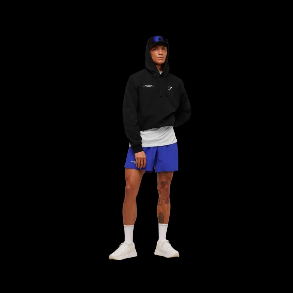Gymshark Conditioning Club Shorts Athletic Blue - HypeFly India View 5