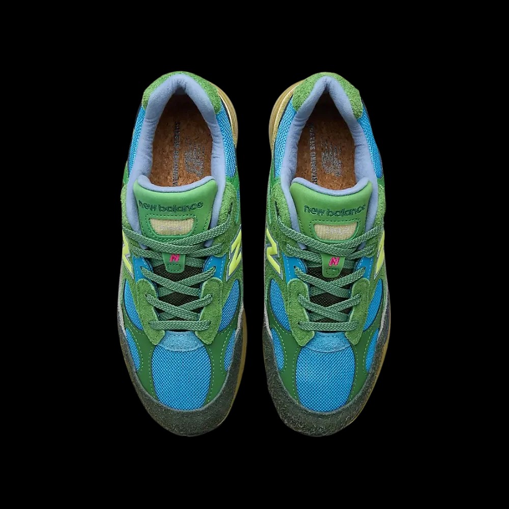 Salehe Bembury x New Balance 992 Made in USA 'Calm Be The Crater' - HypeFly India View 4