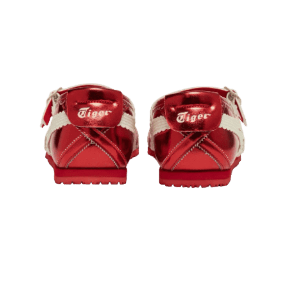 Onitsuka Tiger Mexico 66 TGRS - Metallic Pack Classic Red Cream  - HypeFly India View 4