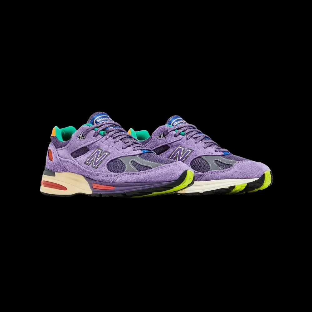 Salehe Bembury x New Balance 991v2 Made in England 'Colors Be The Palette' - HypeFly India View 5