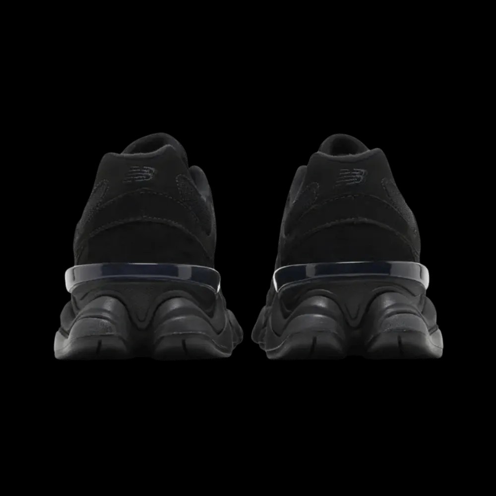 New Balance 9060 'Triple Black Suede' - HypeFly India View 4
