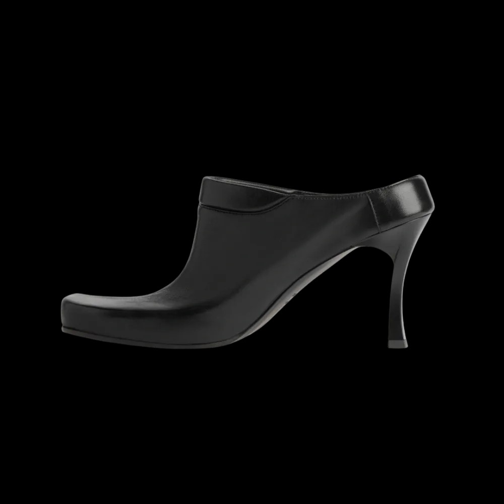 Balenciaga I Scholl Mule In Black - HypeFly India View 3