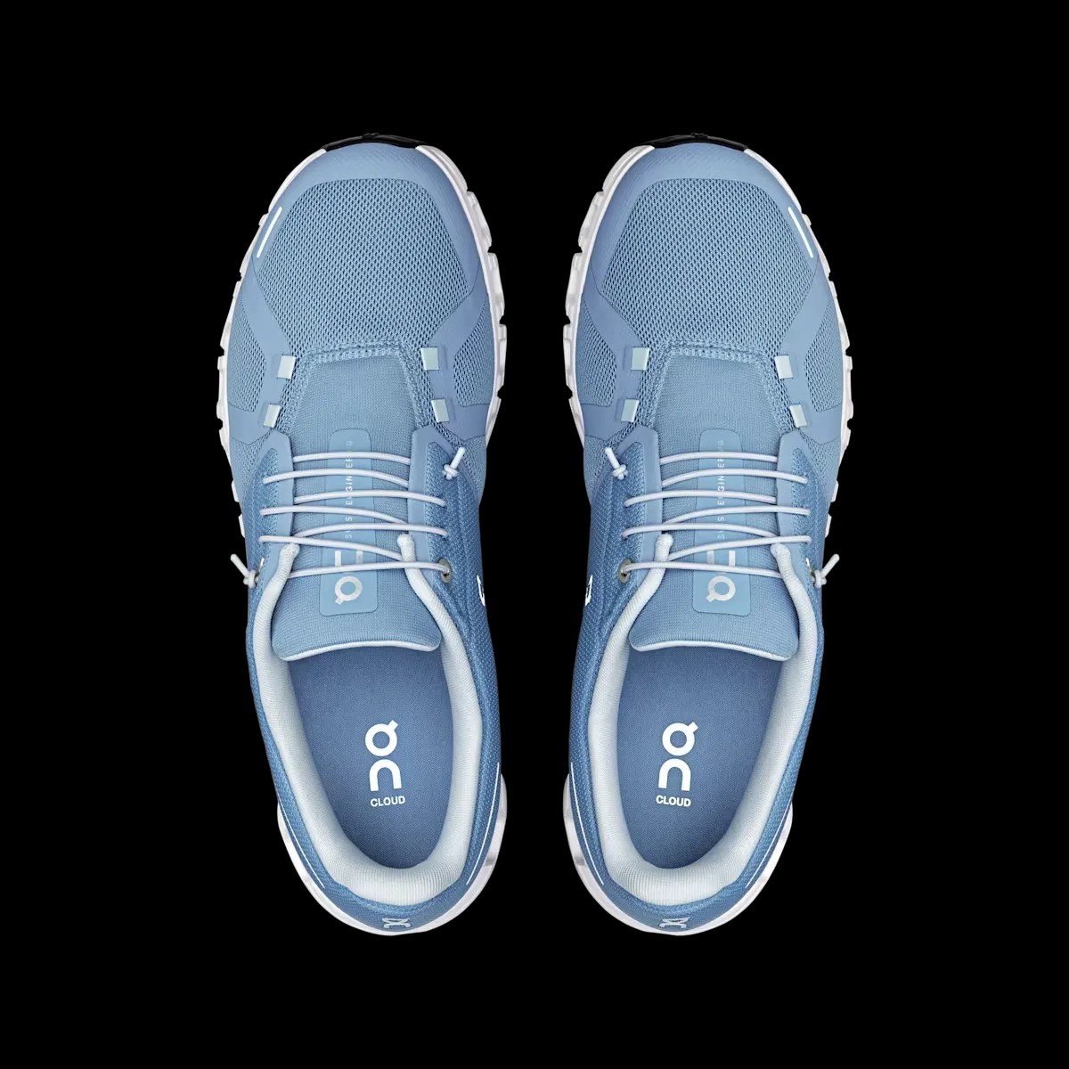 On Running Cloud 6 Chambray White - HypeFly India View 2