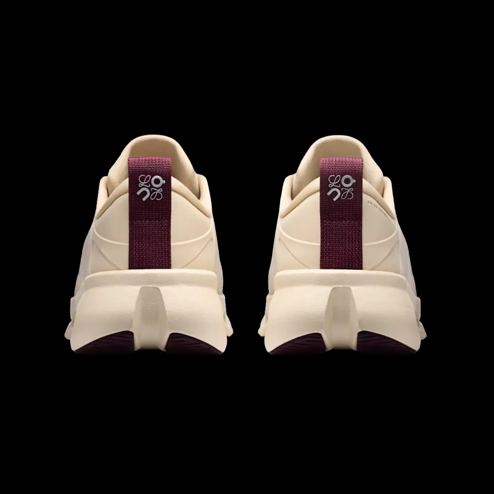Loewe x On Running Cloudsolo 'Sand Burgundy' - HypeFly India View 5