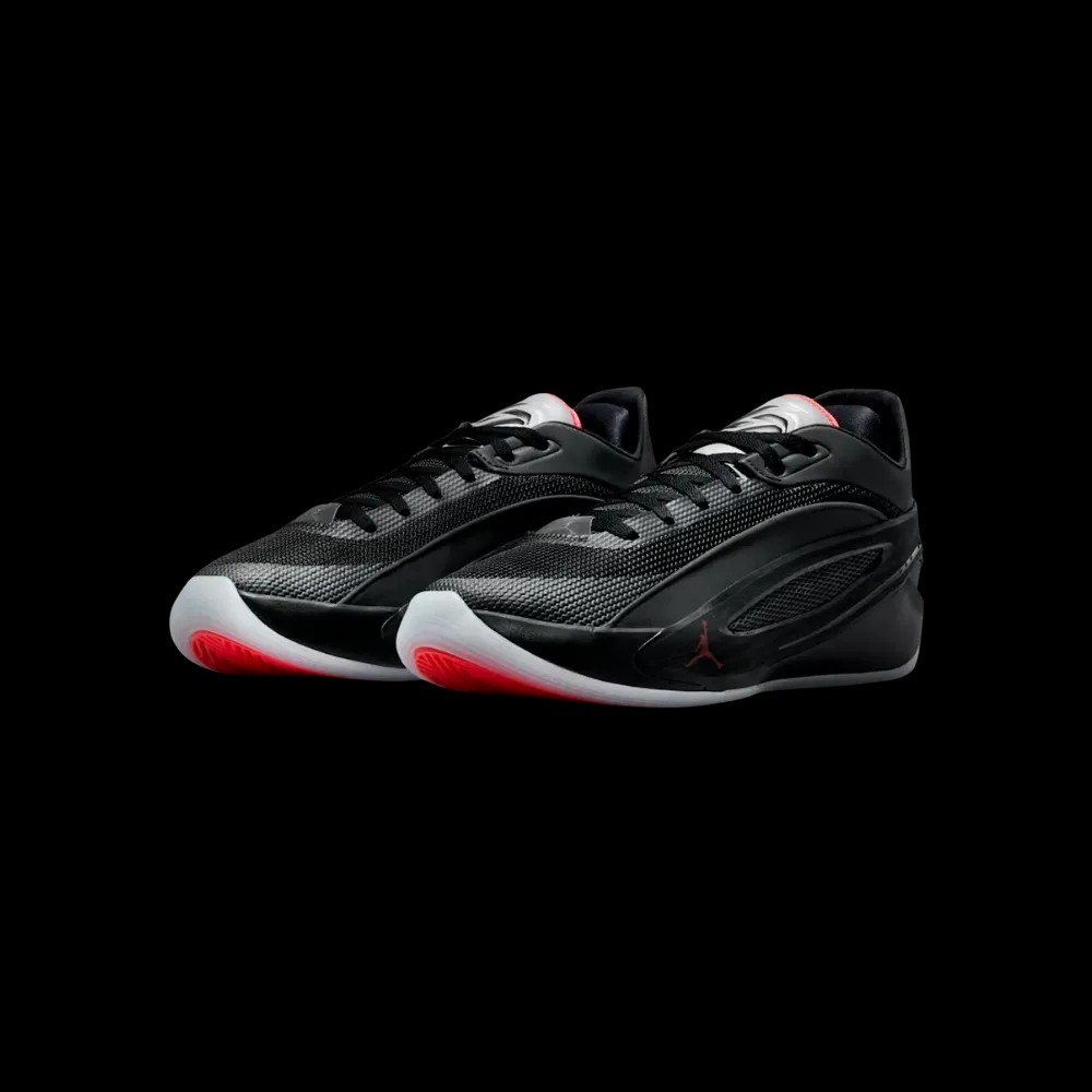 Air Jordan Luka 5 'Black Bright Crimson' - HypeFly India View 5