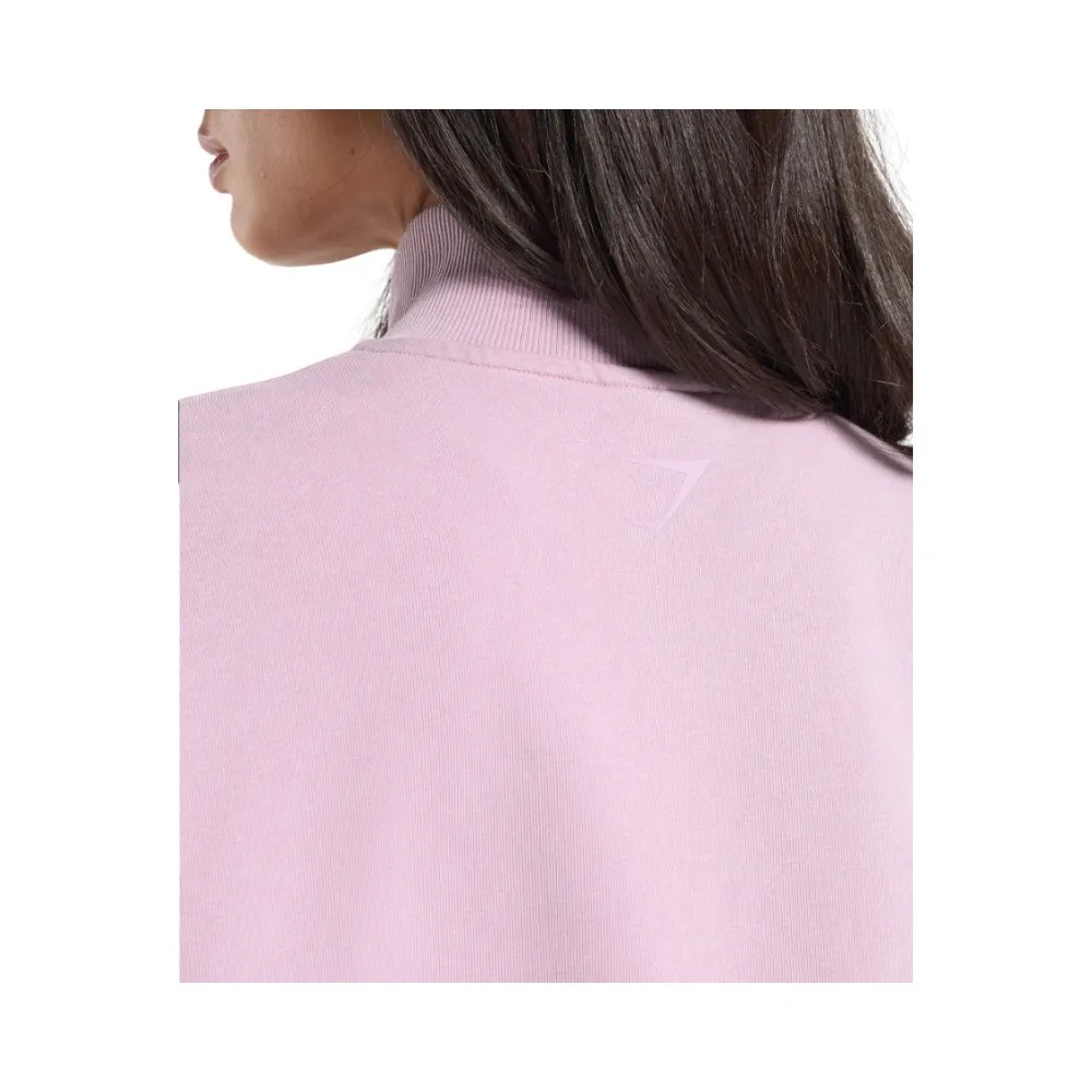 Gymshark Whitney 1/4 Zip Warm Lilac - HypeFly India View 6