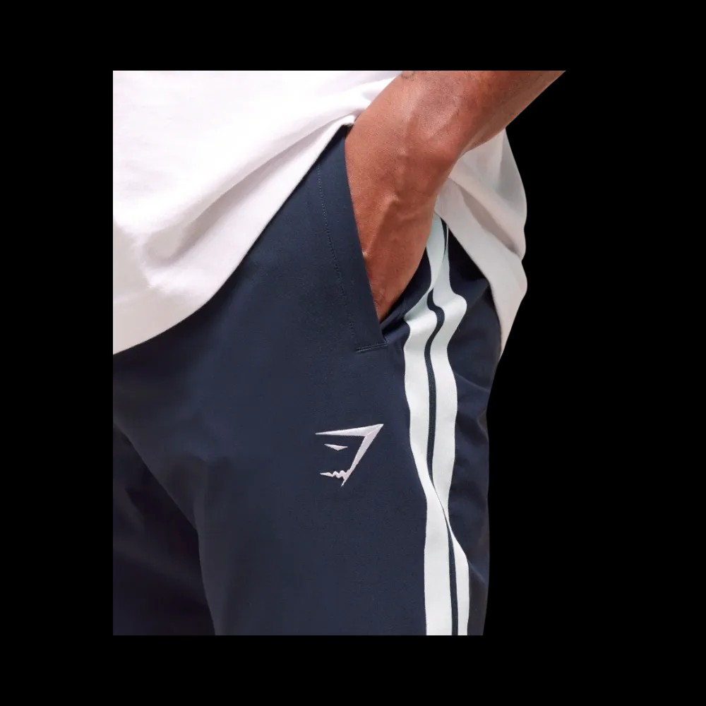 Gymshark Retro Side Stripe Joggers Heavy Blue - HypeFly India View 5