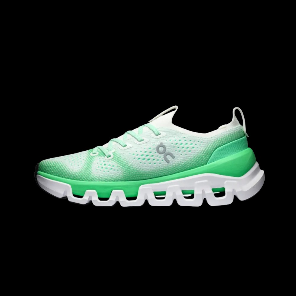 On Running Cloud X Tempo Ivory Verdite - HypeFly India View 3