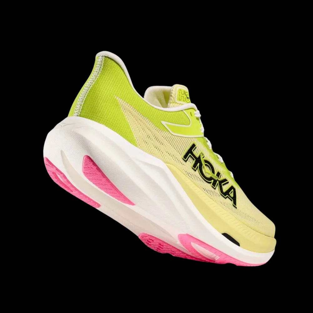 Hoka Rocket X 3 Sunlight/Neon Hoka Citrus - HypeFly India View 3