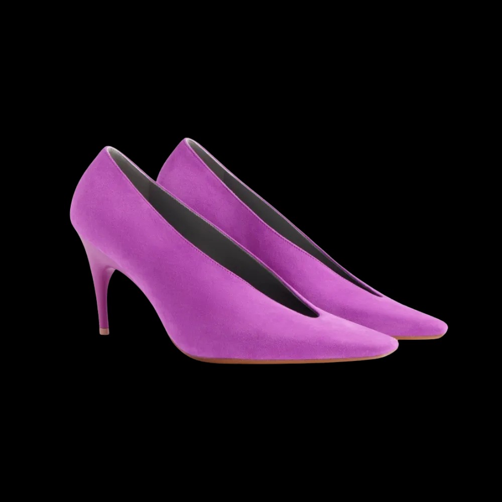 Balenciaga Duchesse Pump In Azalee - HypeFly India View 3