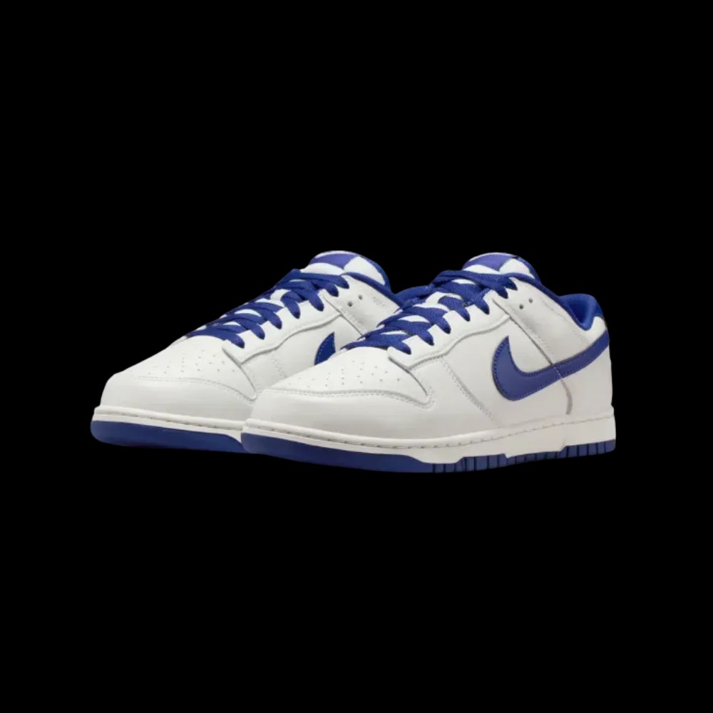 Nike Dunk Low Retro White Deep Royal Blue - HypeFly India View 3