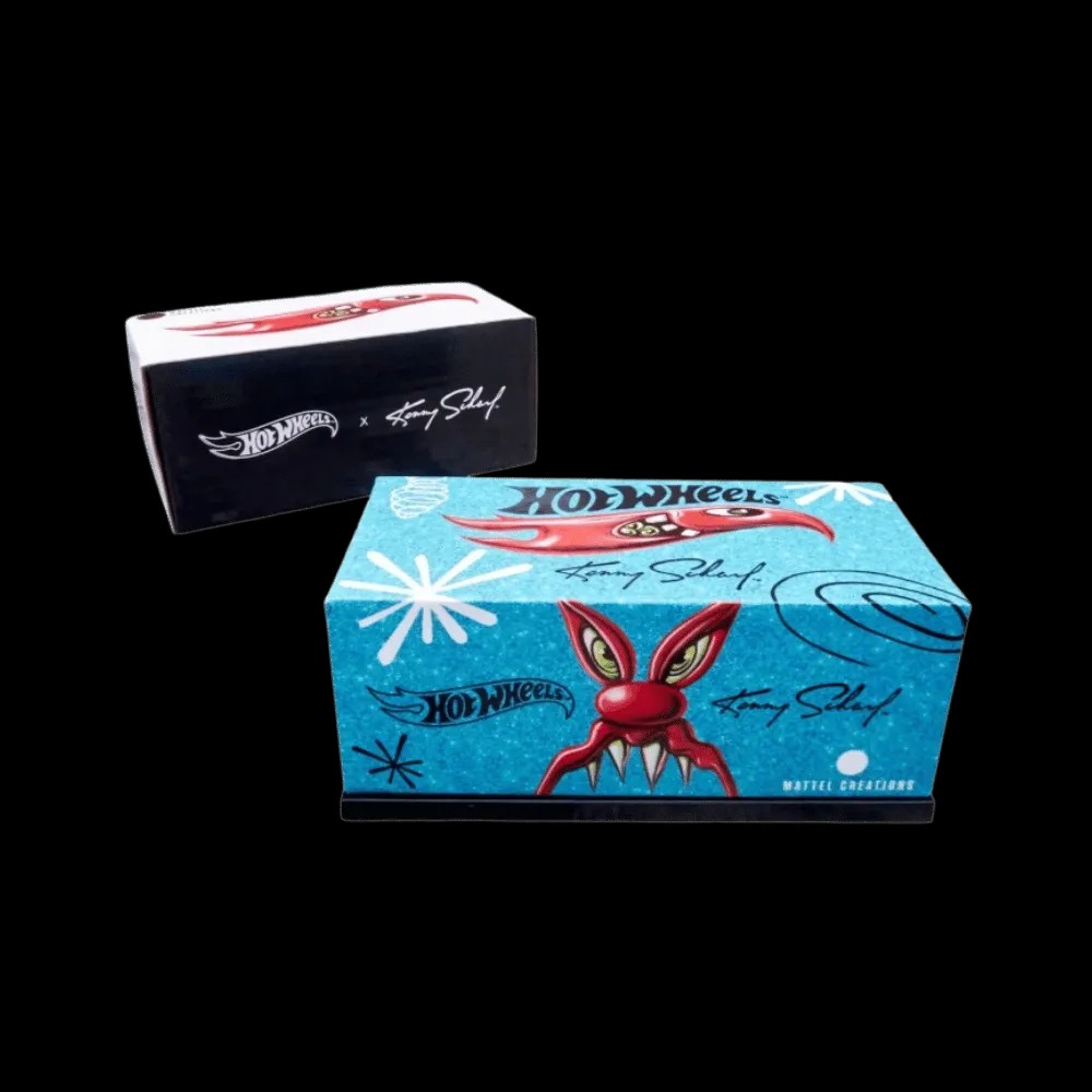Hot Wheels x Kenny Scharf Signed Custom T-Bird - HypeFly India View 2