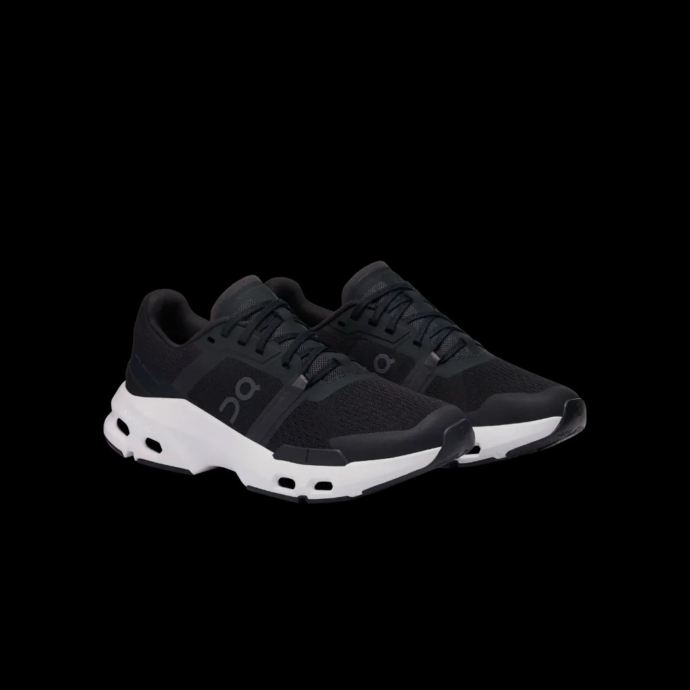 On Running Cloudpulse Black White - HypeFly India View 5