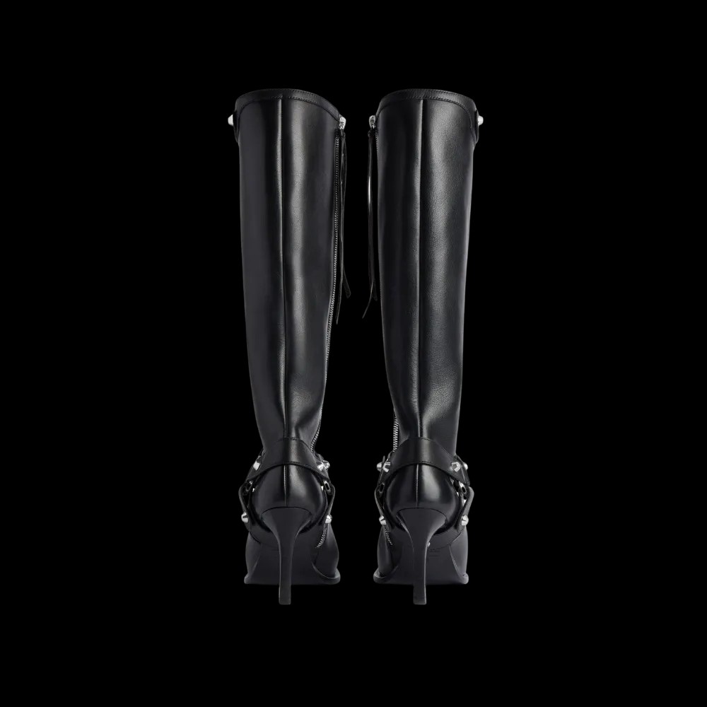 Balenciaga City Boot With Harness In Black - HypeFly India View 2