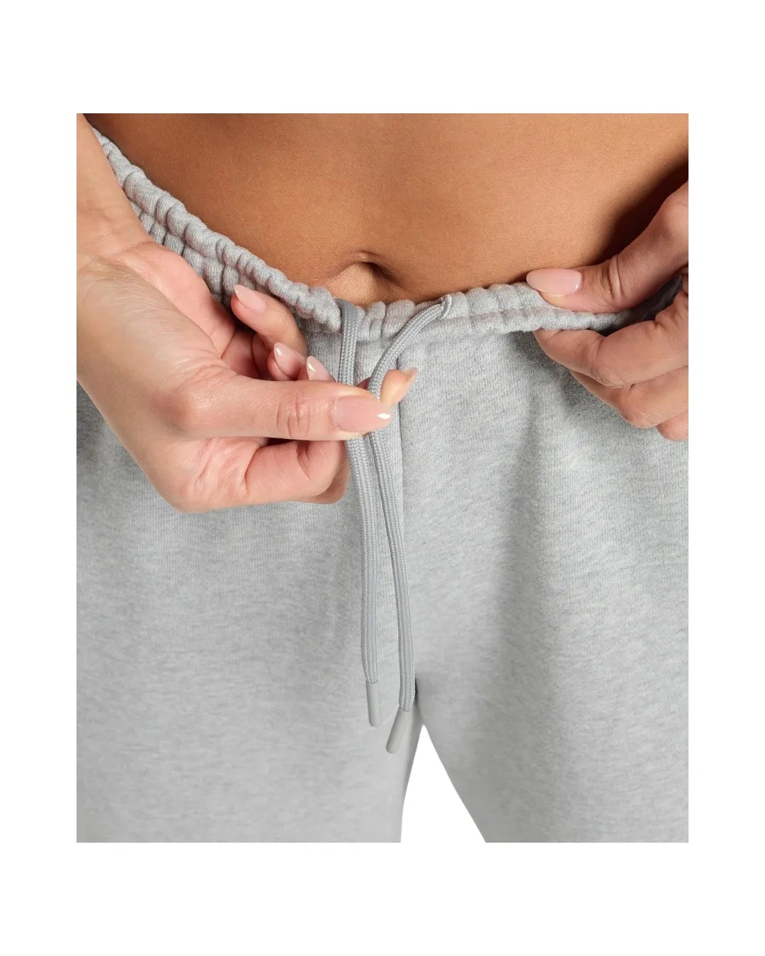 Gymshark Rest Day Sweats 2.0 Joggers Light Grey Core Marl - HypeFly India View 5