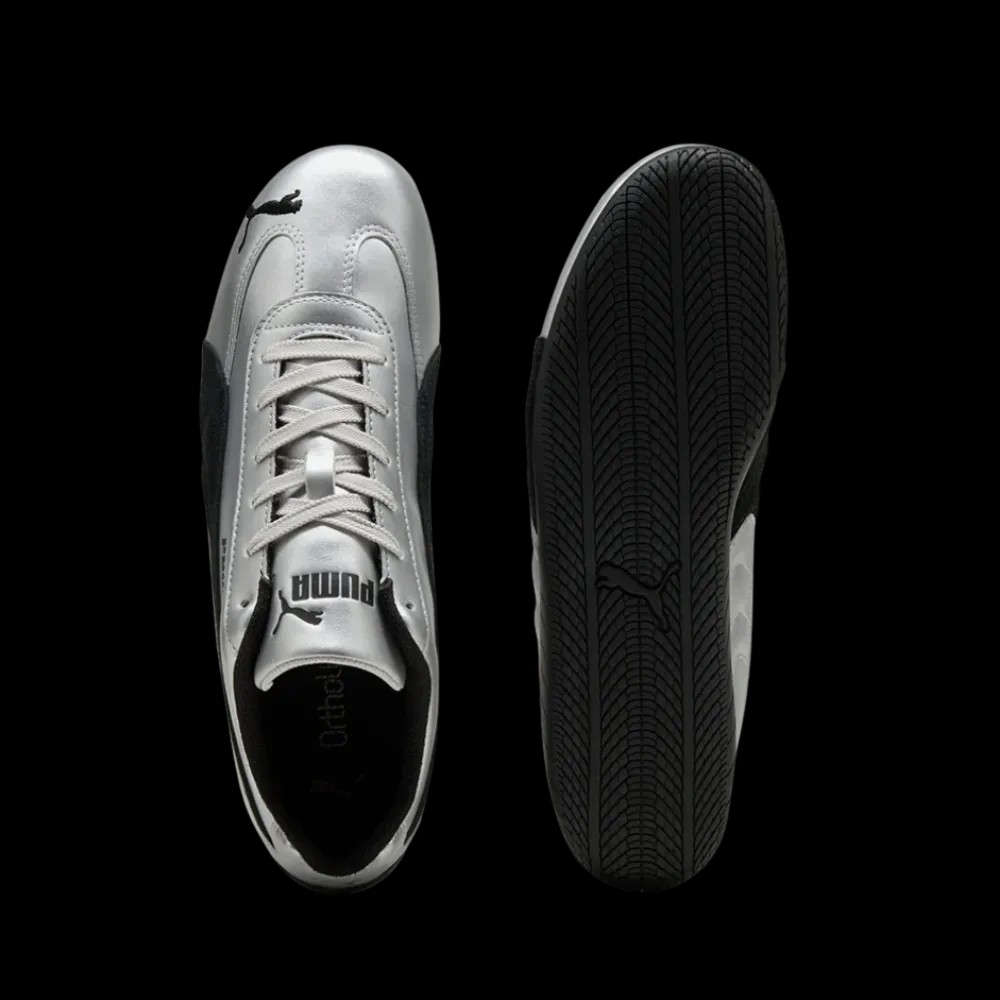 Puma Speedcat Metallic Silver Black - HypeFly India View 3